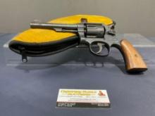 Smith & Wesson WWII ERA .38 S&W 6 Round Revolver, 5 inch barrel DA/SA w/ soft case SN: V680384 FFL
