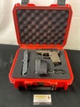 SCCY CPX-1 9mm Compact Handgun, 2x 10 round magazines, SN:748349, w/ Case, Knife & Light FFL