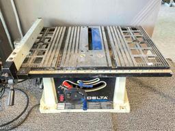 Delta ShopMaster 10" Bench Saw Model TS290LS. Tested, Works. See pics.