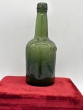 Antique 1880's Coca Mariani Paris France Green Cocaine Infused Wine Bottle