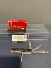 Victorinox The Original Swiss Army Knife, faux horn handle, in original box