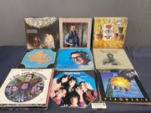 Asst. Records in covers, incl. Led Zepplin, Chicago, Def Leppard, approx 35-40 records