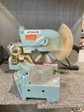 Hitachi 10" Compound Saw Model C 10FC. Tested, Works. Good Condition. See pics.