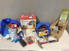 Uncounted Home Improvement Supplies. Krause & Becker Paint Spray Gun & More. See pics.