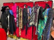 20+ Ladies Fashion Accessories Collection. Hats, Scarves, Shawls & Bob Mackie XL Top. See pics.