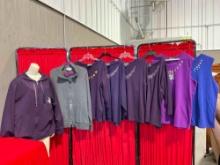 8 pcs Christine Alexander Women's Tops w/ Swarovski Crystals. Excellent Condition. See pics.