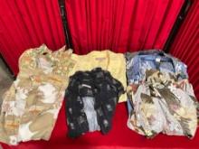 7 pcs Hawaiian Shirt Assortment. Multiple Sizes and Makers, incl. Tommy Bahama & More! See pics.