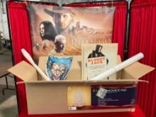 Vintage Poster Mystery Box! Hidalgo Paper Poster, Bloody Jack Posters & Much More! See pics.