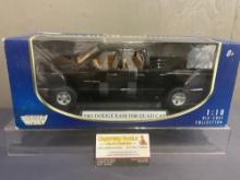 Motor Max 2003 Dodge Ram 1500 Quad Car, 1:18 Scale in original box, some wear