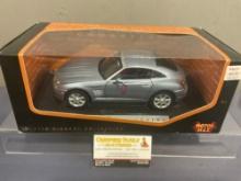 Motor Max Diecast Car in original box, Chrysler Crossfire, 1:18 Scale