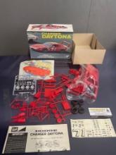 Rare Vintage Charger Daytona MPC 1/25 Scale Model Kit, incl shirt iron-on design, original box