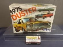 Super Rare Factory Sealed 1975 Plymouth Duster MPC 1/25 Scale Model Kit, original box