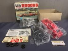 MPC 1/25 Scale Model Kit Richard Brooks Nascar Charger, looks NiP, parts still sealed in plastic