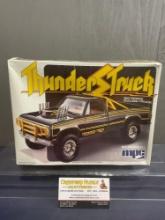Sealed Vintage 1984 MPC 1/25 Scale Model Kit, Thunderstruck, Big Dodge Pulling Truck