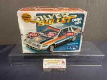 Vintage 1981 Silver Bullet Omni 024 Dodge Car, MPC 1/25 Scale Model Kit, Still Sealed
