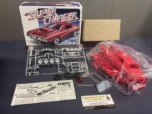Vintage & Rare MPC 1/25 Scale Model Kit Super Charger Dodge Muscle Car, looks complete