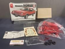 Vintage AMT 1/25 Scale Model Kit Plymouth Horizon TC-3, looks complete
