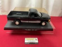 1996 Dodge Ram 2500 Truck Model Car, in display case, approx 12 inches, 1:18 Scale