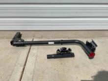 Trailer Hitch Bike Rack w/ Additional Bicycle Mount. Very Good Condition. See pics.