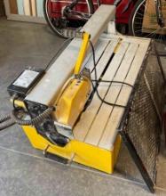 QEP 24" Bridge Saw Wet Tile Saw Model 83200. Untested, As Is. See pics.