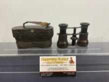 Antique C&J Havre-Brandt Opera Glasses w/ Case