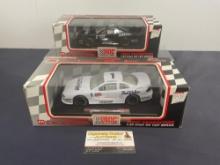 Pair of Racing Champions True Value Dodge IROC First Production Car Models #s 1 & 2