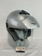 Nolan model N40 Motorcycle Helmet, Size XL, Metallic Grey finish