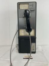 Vintage Wiltelco 5000 Williams Telephone Co. Intelligent Payphone, 21.5 inches tall
