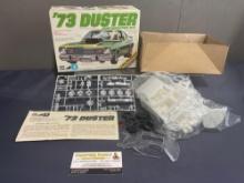 Vintage& Rare MPC 1/25 Scale Model Kit Plymouth 1973 Duster, NIP