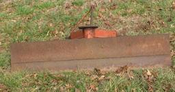 6 Foot 3 Point Hitch Drag Blade