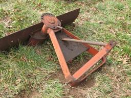6 Foot 3 Point Hitch Drag Blade