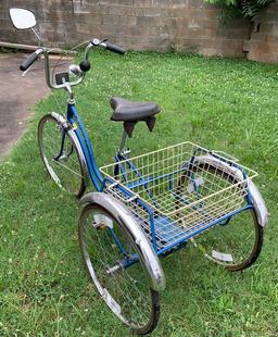 Schwinn 3 Wheel Bicycle With Basket
