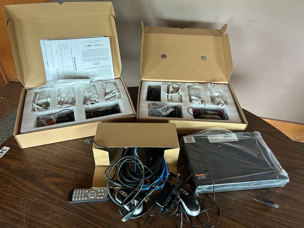 New In Box Wisenet NVR Security System
