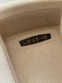 (6) Lifetime Folding Chairs