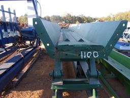 18" x 19' BALANCED VIBRATING CONVEYOR SECTION W/MAGNET, SAWDUST SCREEN & NO DRV