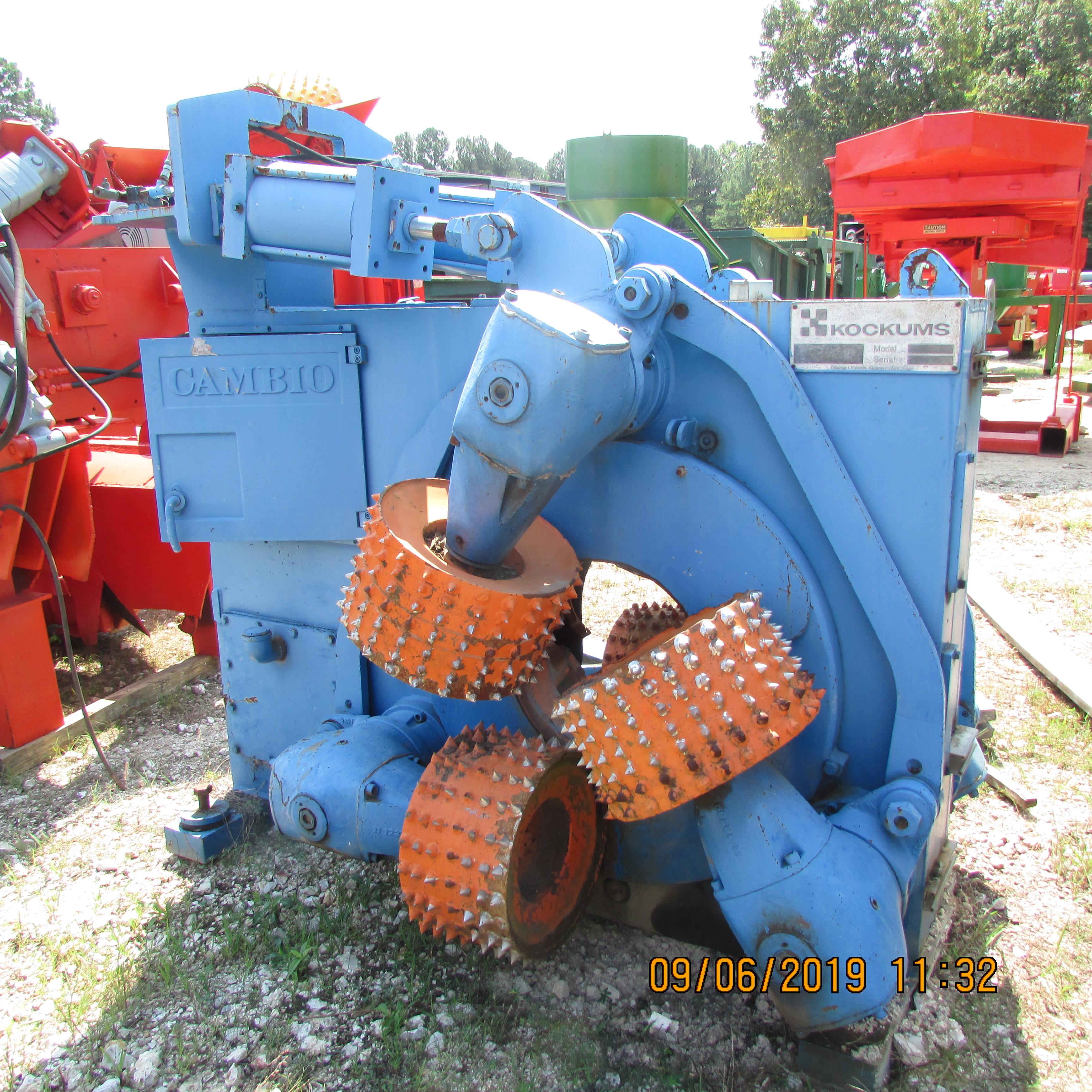 KOCKUMS 18" RING DEBARKER S/N 048022