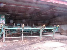 HELLE 4 STRAND 21' X 20' LOG DECK W/HYD DRV