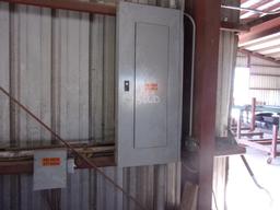 CUTLER HAMMER 480V BREAKER BOX W/(4) 20, (2) 30 & (2) 40 AMP BREAKERS