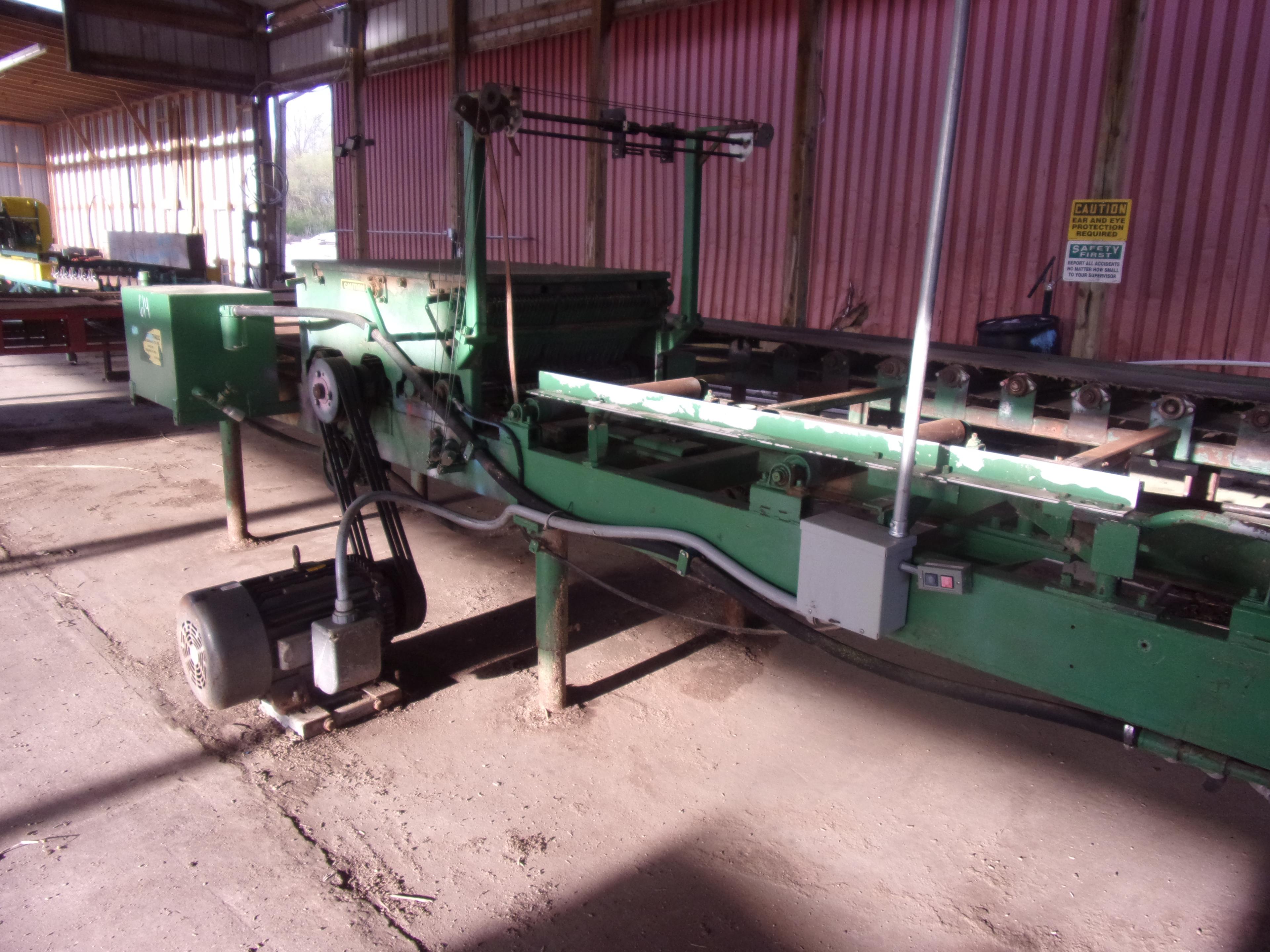 2007 EDMISTON 4" X 30" 3 SAW EDGER S/N 416 W/40HP ELECT MTR