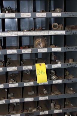 BIN W/PIPE FITTINGS
