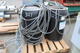 AIR HOSE & EMPTY DRUMS