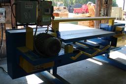 SMETCO BAND PALLET DISMANTLER 60" CAPACITY (NEVER USED SINCE REBUILT)