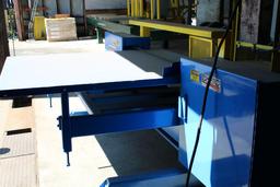 SMETCO BAND PALLET DISMANTLER 60" CAPACITY (NEVER USED SINCE REBUILT)