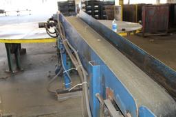 12" X 8' BELT CONVEYOR W/HYD DRV
