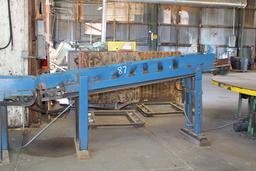 12" X 8' BELT CONVEYOR W/HYD DRV