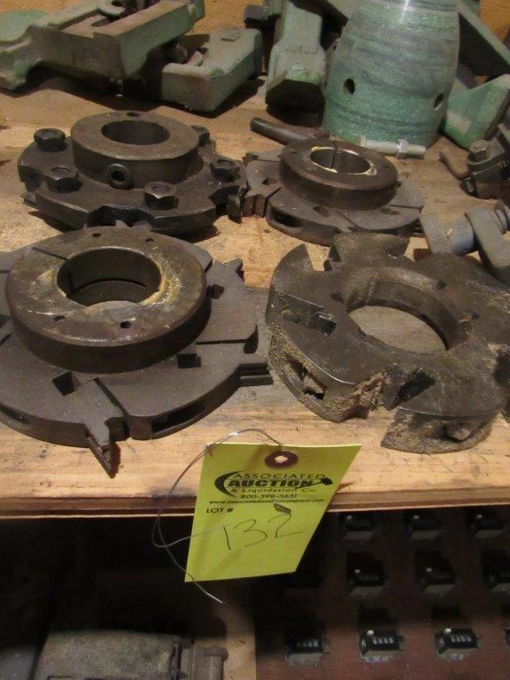 LOT OF (4) PLANER PROFILE HEADS