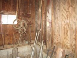 ALL UNSOLD MISC (IN CORNER & AGAINST BACK WALL AS TAGGED IN SAWMILL BLDG)