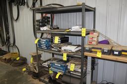 STEEL SHELVING RACK 24 IN X 48 IN