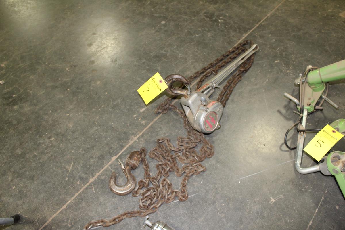 1.5 TON CHAIN HOIST