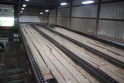 4 Strand 13ft 8in x 28ft Log Deck w/ Stop N Load, Hyd Dr